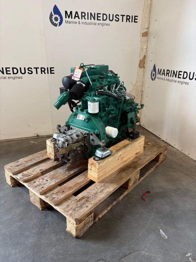Volvo Penta MD2040 Marine Engine with Gearbox and Dashboard