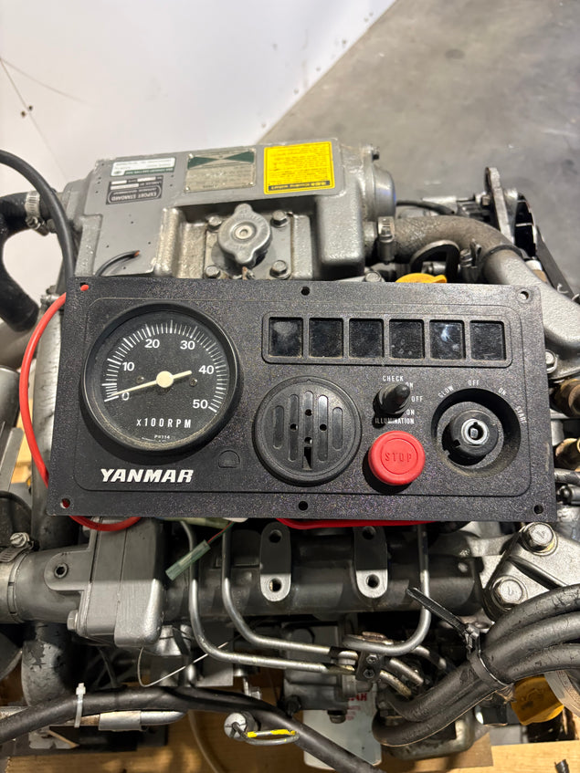 Yanmar 3JH2E 38PK marine engine KBW10 2.45 Reversing gear