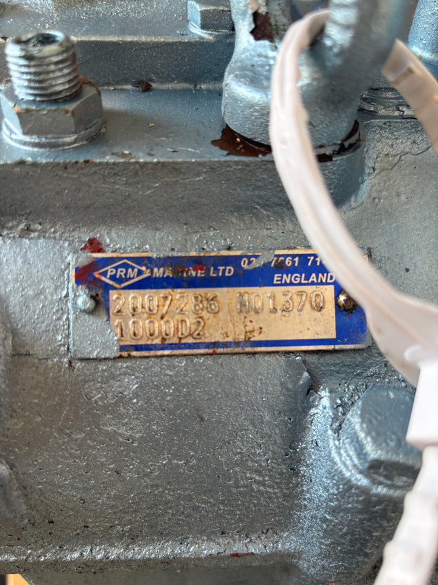 PRM 1000D2 2.0:1 hydraulic gearbox