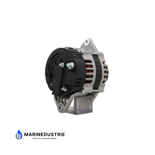 Dynamo Yanmar 2YM15 3JH40 3JH5AE 3JH5E 3YM20 3YM30 3YM30AE 4JH110 4JH3-DTE 4JH3-HTE 4JH4-HTE 4JH4-HTE1 4JH4-TE 4JH45 4JH57 4JH5E 4JH80 12V 125A - 128990-77250