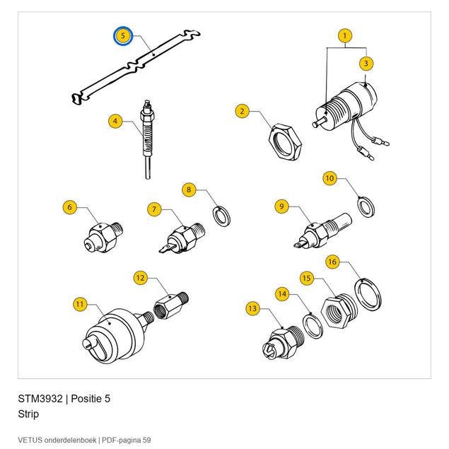 Strip - Vetus - STM3932