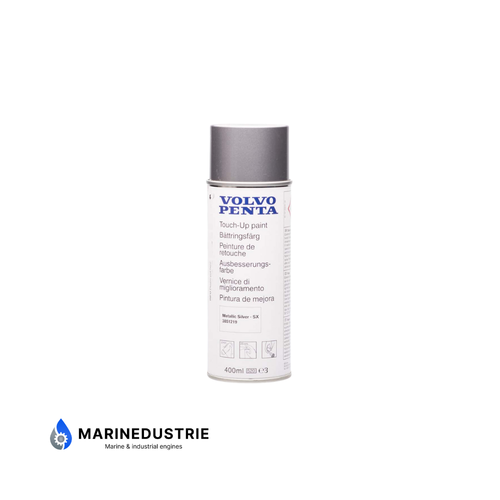 Volvo Penta Tailpiece Spray Can Grey 3851219 | SX, DPS, FWD