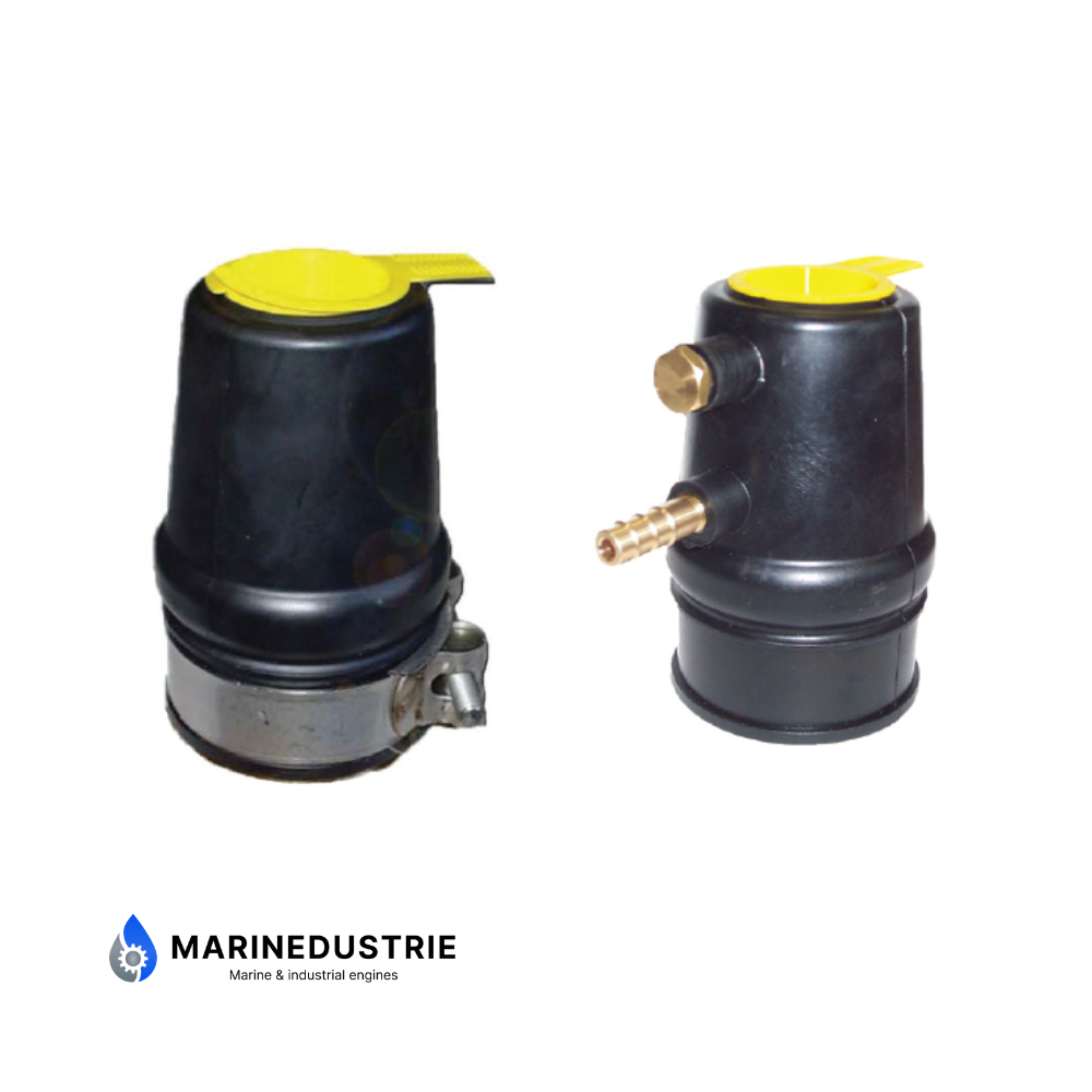 Propeller shaftseal water-lubricated 35mm + water inlet | Volvo 828526 MarineDustrie Propeller shaftseal water-lubricated 35mm + water inlet | Volvo 828526 MarineDustrie