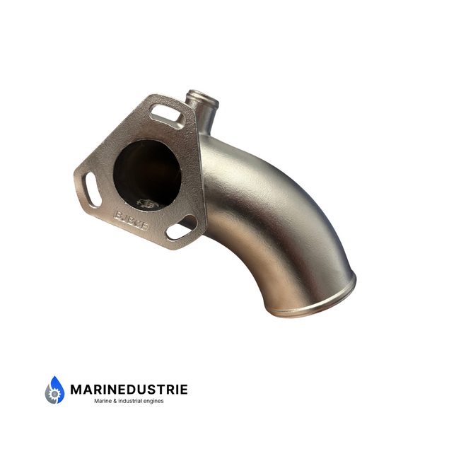 Uitlaatbocht Yanmar 4JH4 RVS - 129671-13552
