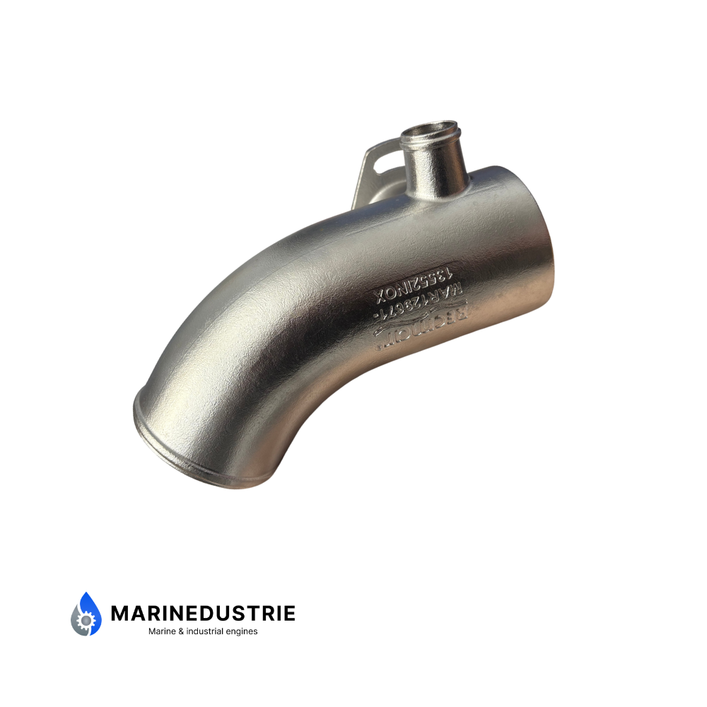 Exhaust bend Yanmar 4JH4 stainless steel 129671-13552 – MarineDustrie