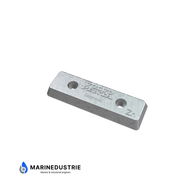 Volvo Penta DPI DPH DPR spiegelplaat anode voor actieve corrosiebescherming - 23291530