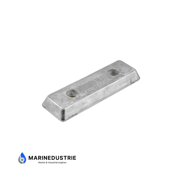 Volvo Penta transom anode plate for IPS drive - Zinc - 23172846