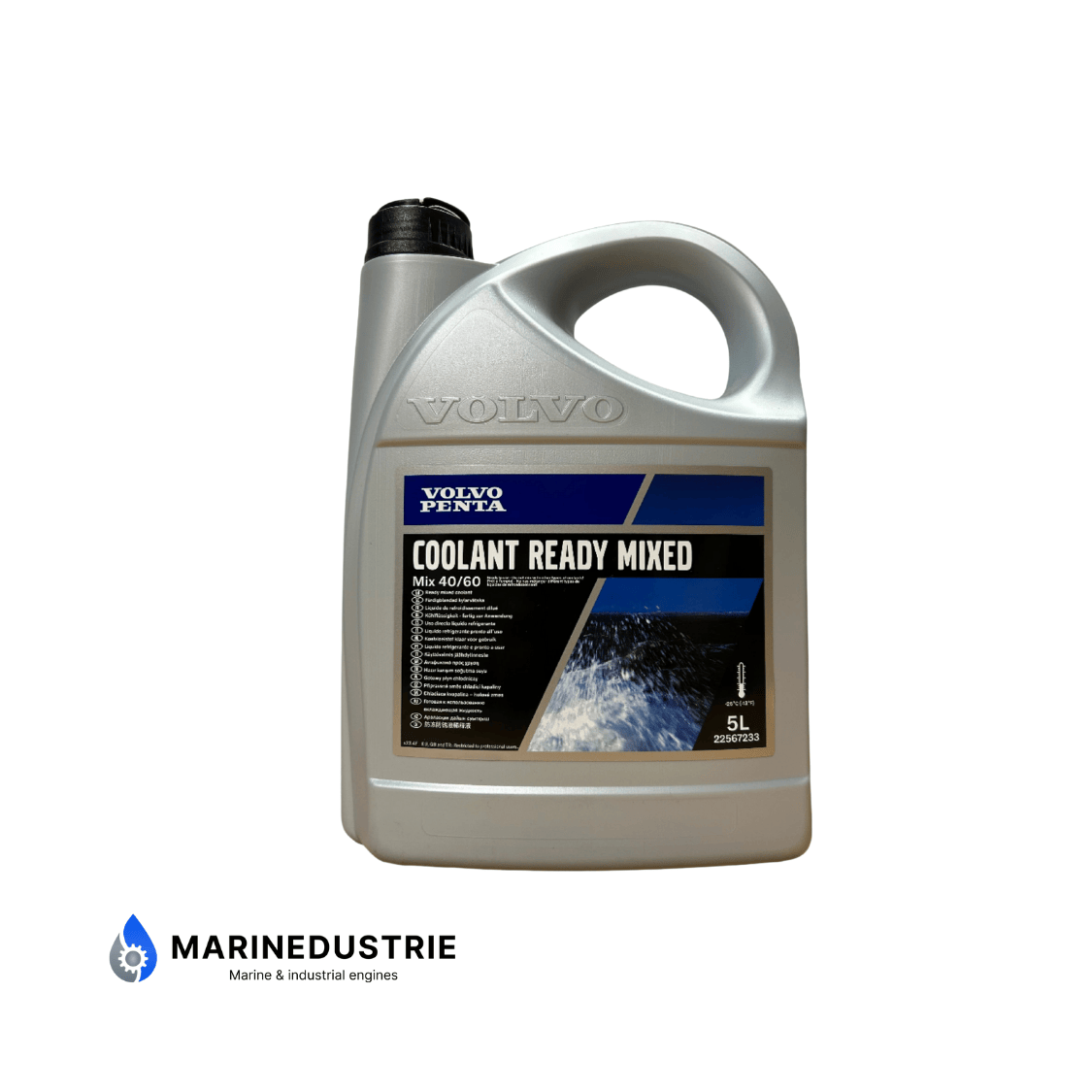Volvo Penta 5L coolant green ready to use - 22567233 – MarineDustrie