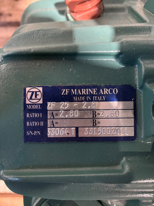 Volvo Penta D2-55E Marine Engine | ZF25 2.8 Reversing Gearbox