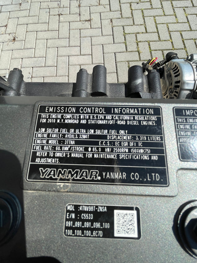 Yanmar 4TNV98T-ZNSA