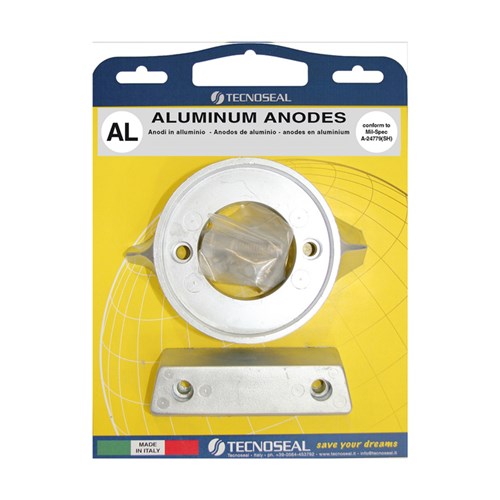 Volvo Penta anode kit 290 including mounting material - Aluminum