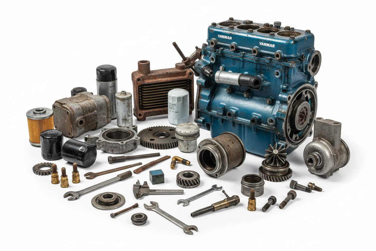 Used Yanmar parts | Save up to 50%! – MarineDustrie