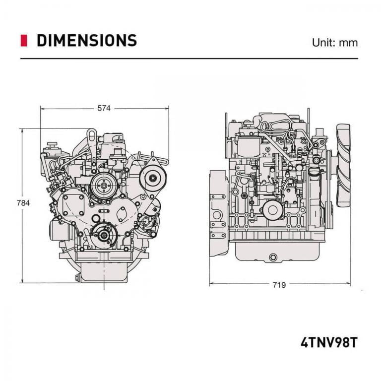 Yanmar 4TNV98T