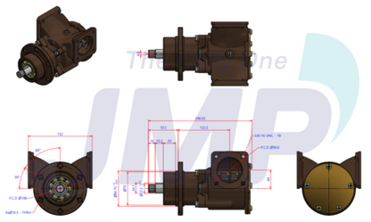 Seawater Volvo Penta TAMD120A, TAMD122A, TAMD120B, TAMD122C, TAMD122D TAMD122P - 358112 3829313