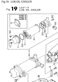 Oliekoeler Yanmar 4JH 4JH2 - 129474-33000