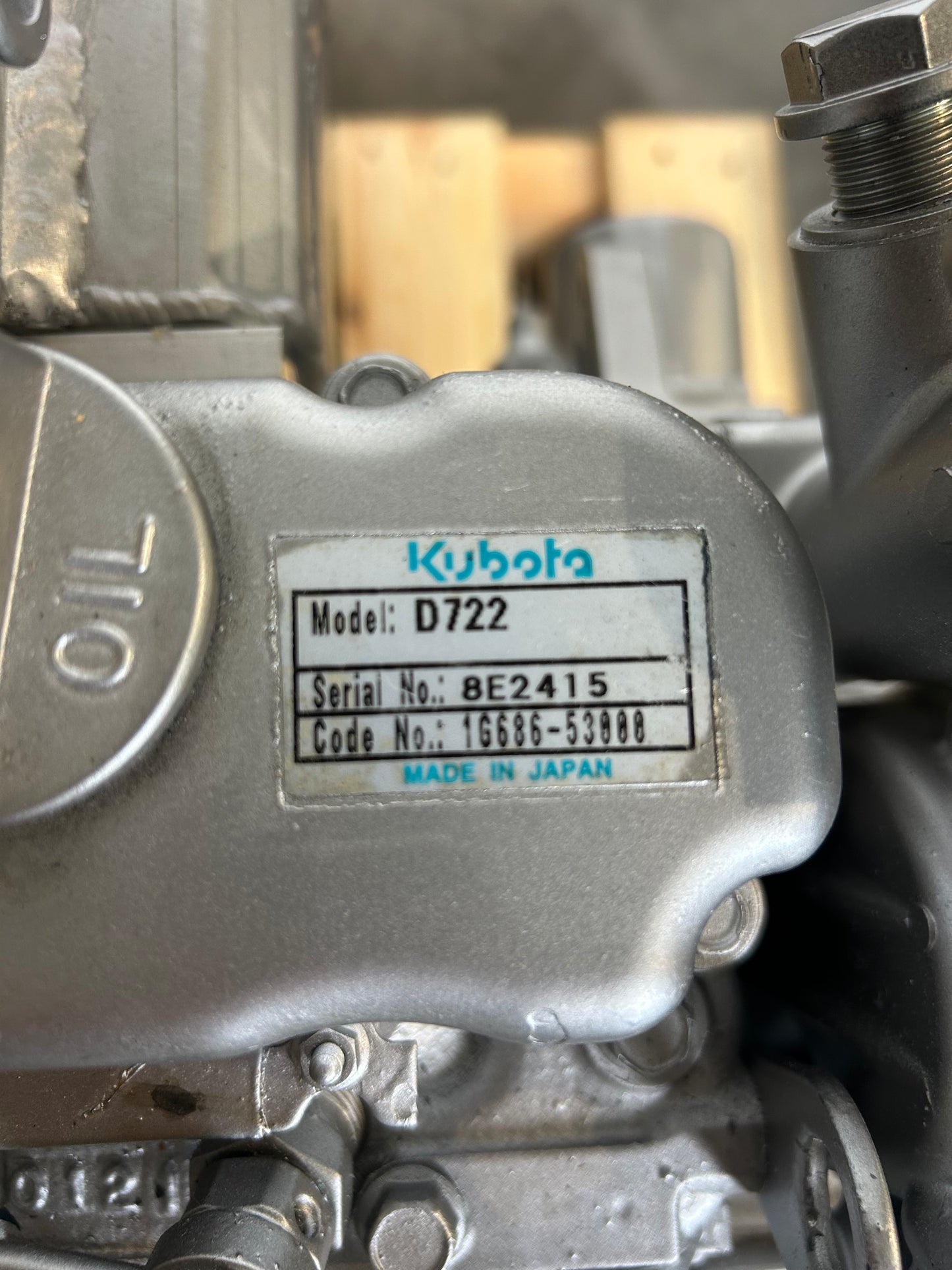 Kubota D722 