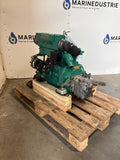 Volvo Penta MD2040 Marine Engine with Gearbox and Dashboard