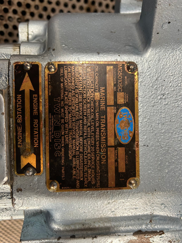 TwinDisc MG5010SC 2.0:1 Reversing Gear
