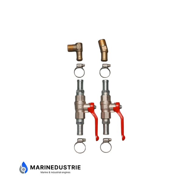 Boiler aansluitkit Volvo Penta 30 31 40 41 KAD KAMD Serie - 860706