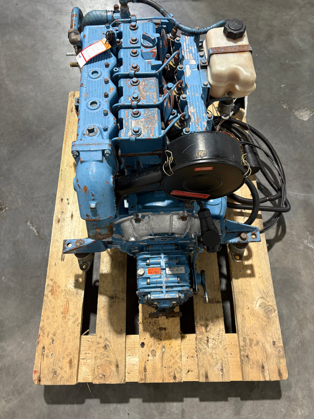 Lister Petter LPW4 40HP Marine Engine