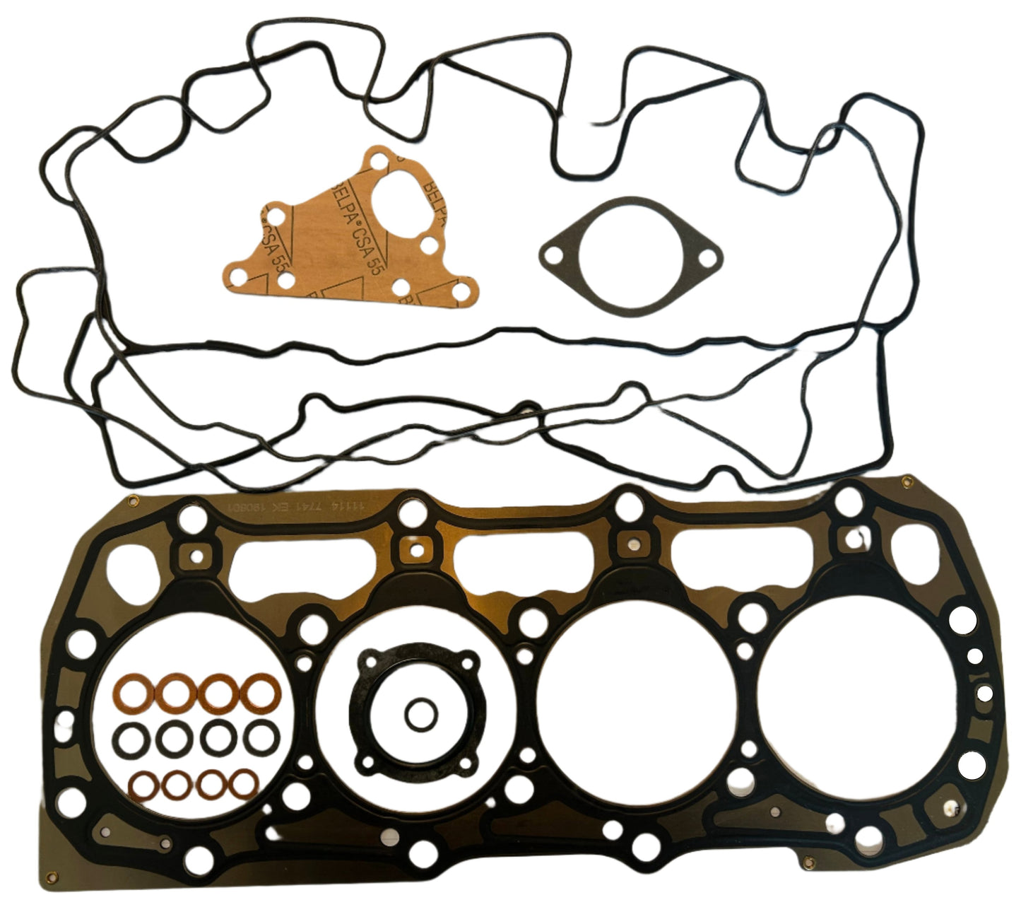 Volvo Penta D2-50, D2-55, D2-75 Cylinder head gasket set complete - 3589322