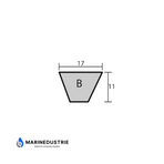 Elektromagnetische - Clutch Impellerpomp 24 volt 591L
