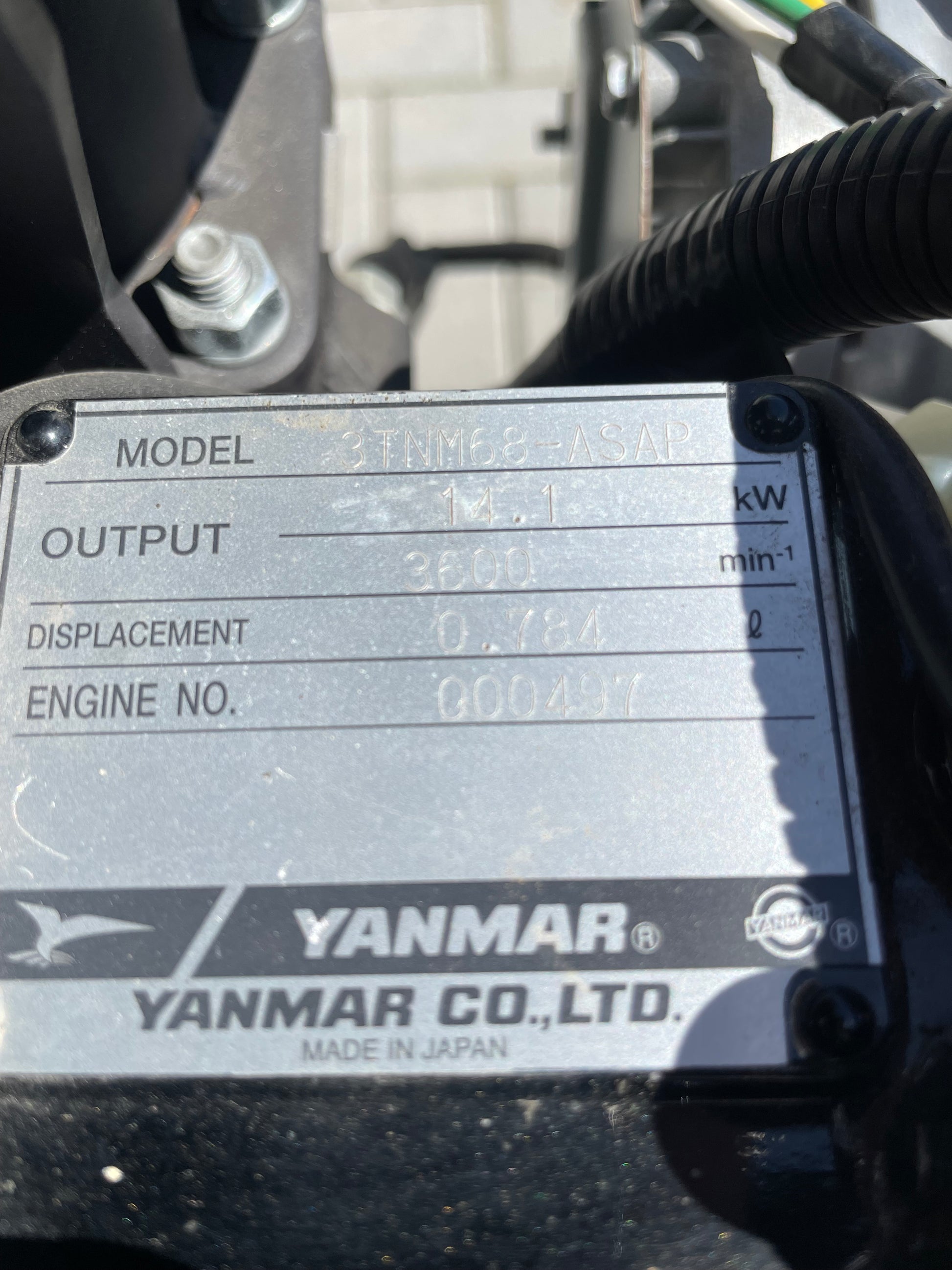 Yanmar 3TNM68