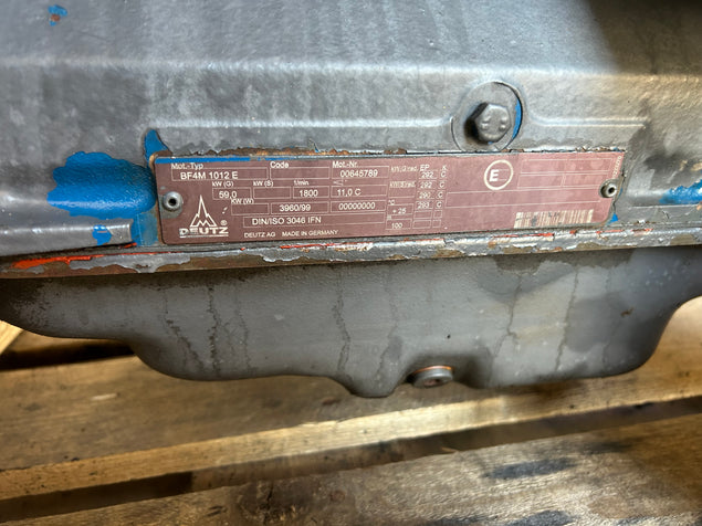 Deutz BF4M 1012E 1800RPM