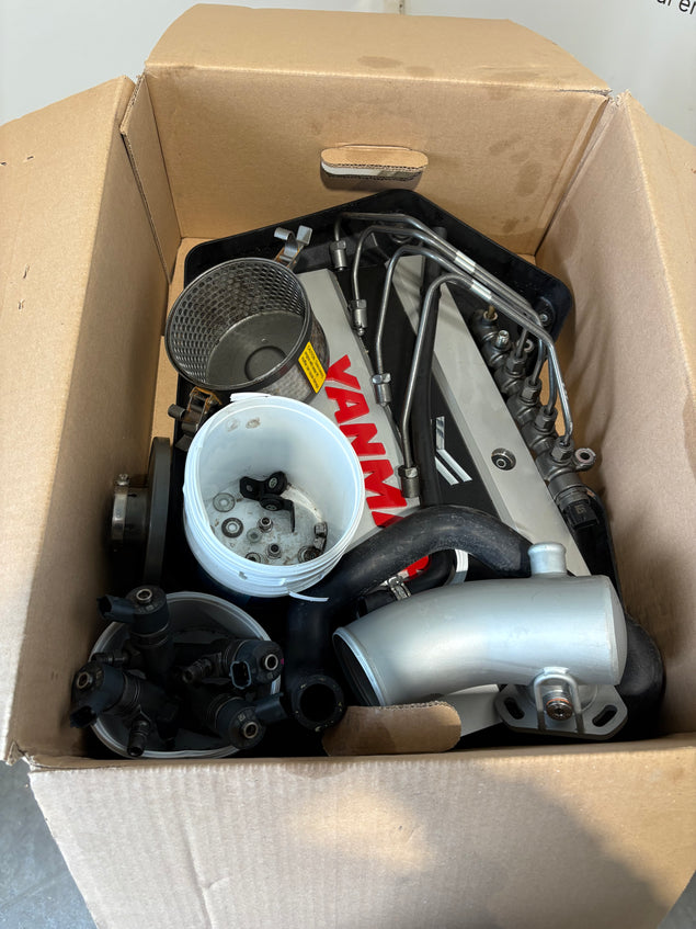 Yanmar 4JH80 Marine Engine (For parts)