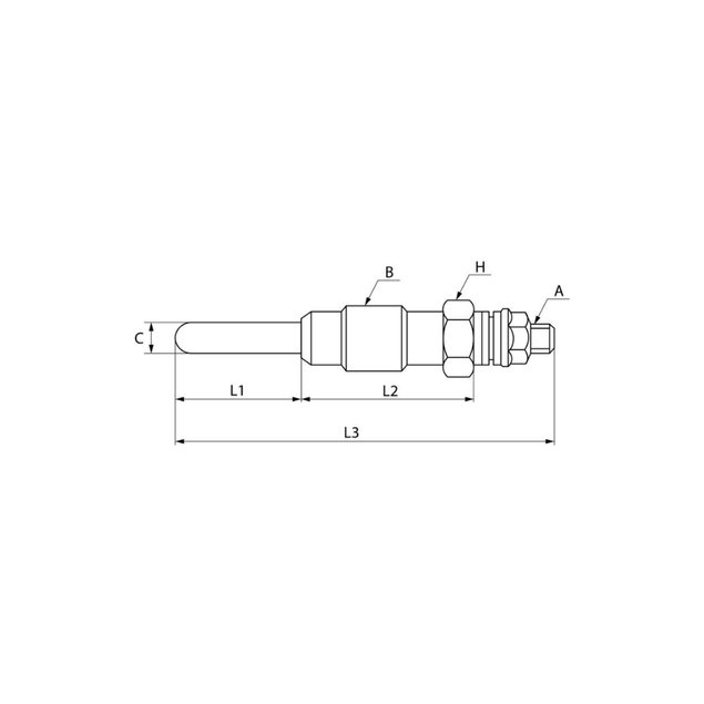 Gloeistift – Vetus M2 / M3 / Craftsman CM2 / CM3 / Solé Mini