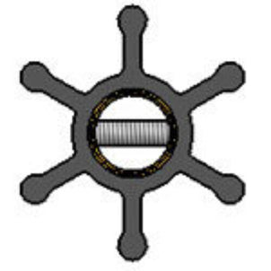 Impeller Volvo Penta MD11 MD17 875583 3586496 21951342