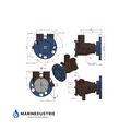 Impellerpomp - Volvo Penta - 855722, 856957, 857451