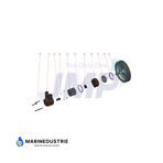 Impellerpomp - Volvo Penta 4.3/5.0/5.7GL, 4.3/5.0/5.7GS, 4.3/5.0Gi  - 22307636