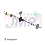 Impellerpomp Cummins. N855M, NT855M,NT855-D(M), NTA855M - 3278137.