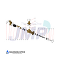Impellerpomp Yanmar 6LY3-ETP, 6LY3-STP, 6LY3-UTP, 6LY3-STC, 6LY3-UTC, 6LY3-ETP 24, 6LY3-STP 24, 6LY3-UTP 24, .6LY3-STC.