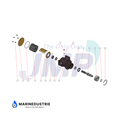 Impellerpomp Yanmar 6SY-STP720, 8SY-STP900 - .165000-36440.