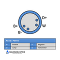 Bukh altenator 12V 70A DV10 DV20 DV24 DV29 DV36 DV48 - 008E8258 008E9525 612H0520