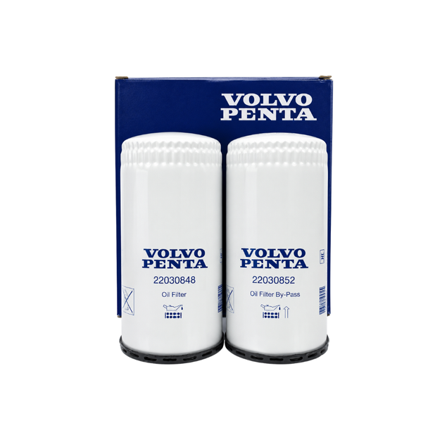 Oliefilterset Volvo Penta D4 D6 - 22030848 22030852