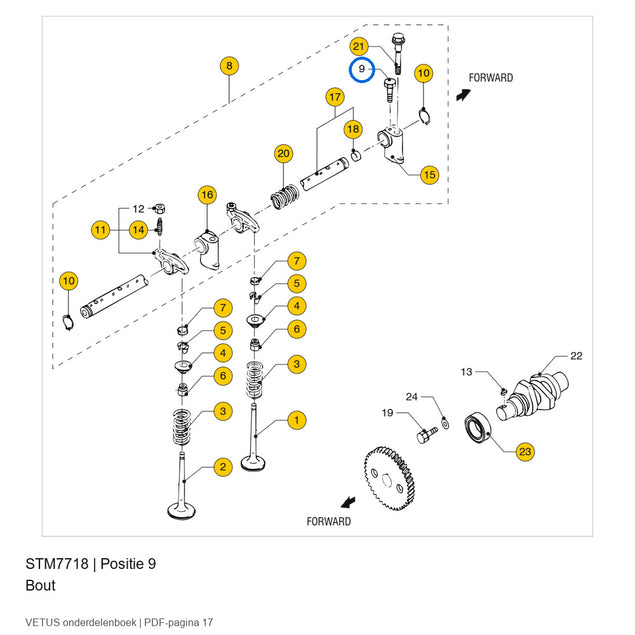 Bout - Vetus - STM7718