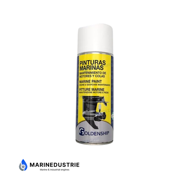 Spuitbus Cummins marine wit 400ML