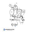 Startknop Volvo Penta - 843684