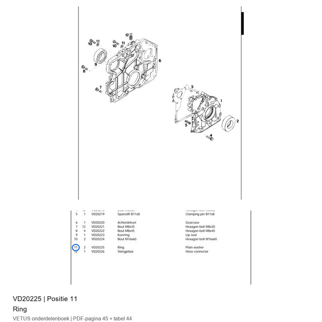 Ring - Vetus - VD20225