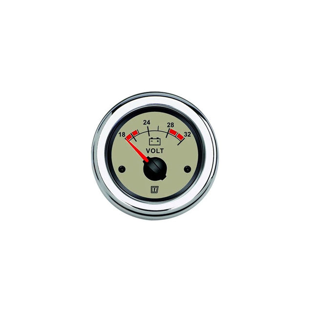 Voltmeter, beige, 24 V - Vetus - VLT24N