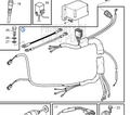 Wiring harness Volvo Penta D1 D2 - 3843674