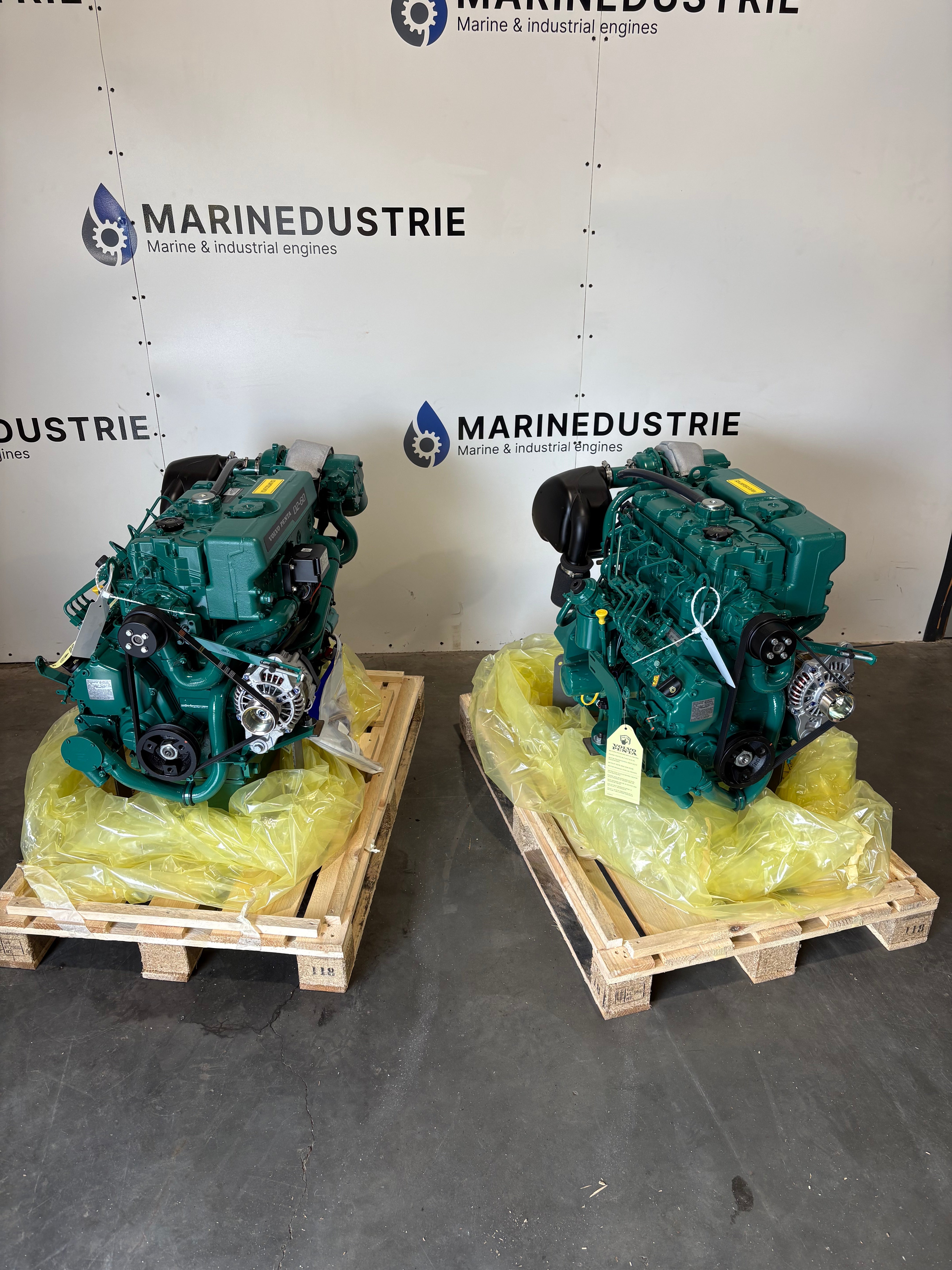 Volvo Penta D2-60F Bobtail engine – MarineDustrie