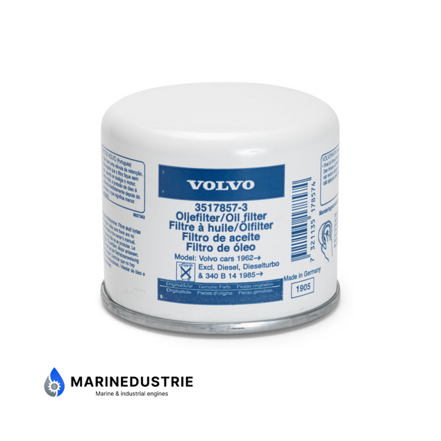Volvo Penta Oliefilter - 3517857 TMD30 TAMD31 MD22 TAMD22