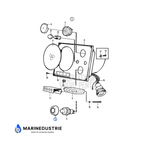 Volvo Penta Startknop rubber kap - 837533