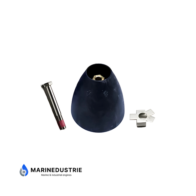 Volvo Penta saildrive moer kit conus - 23749222