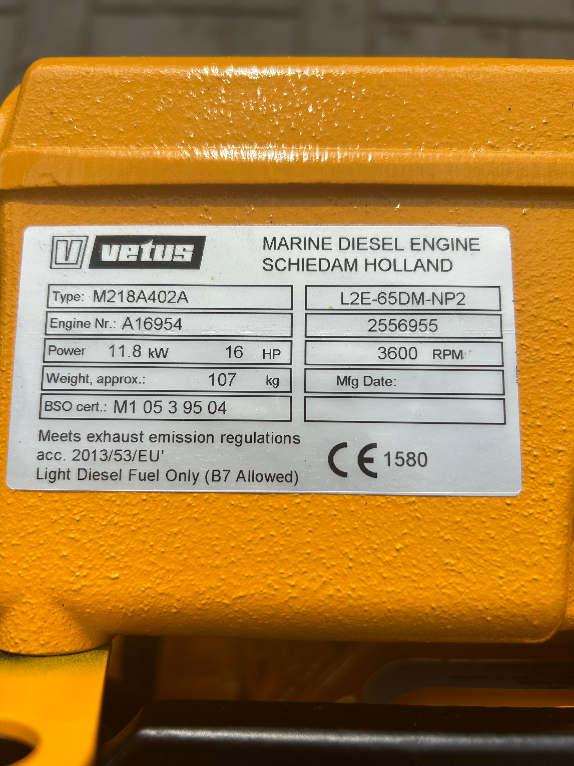 Vetus M218A402A 11.8 kW