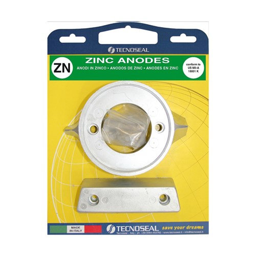 Volvo Penta anode kit 290 including mounting material - Zinc